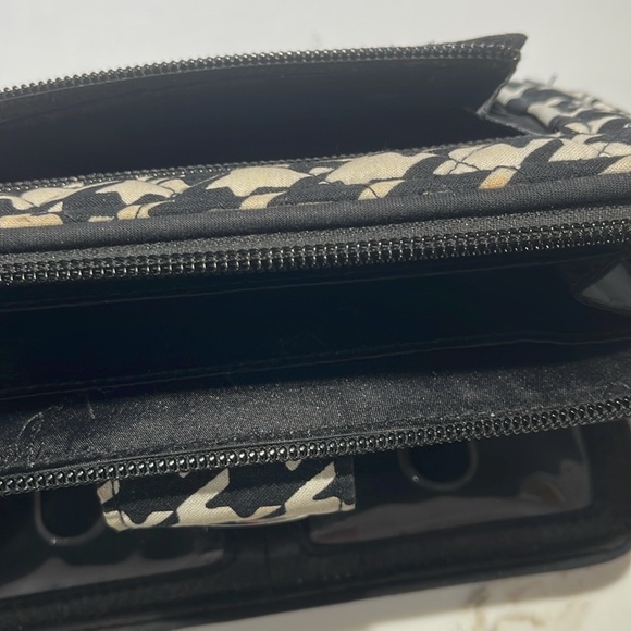 VERA BRADLEY Wallet, Black Print - Picture 7 of 7